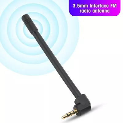 Mini External FM Radio Antenna 3.5mm Portable Speaker Antenna FOD LAM • $7.52