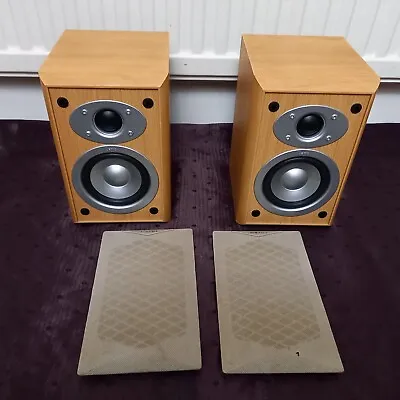 100W Pair JAMO E 310 Speakers SURROUND Satellite BOOKSHELF Wall MOUNTABLE 8Ω • £60