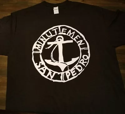 THE MINUTEMEN SAN PEDRO Punk Rock Hardcore Thrash Band T Shirt • $17.99