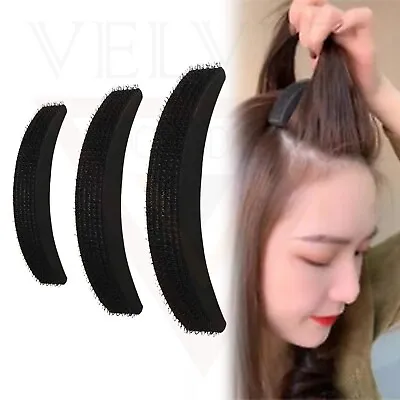 3 Different Sizes Hair Pad Volume Hair Base Bump Styling Insert Decors Tool Puff • £3.95