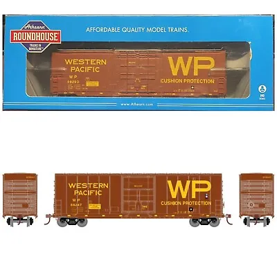 Roundhouse RND88056 HO 50’ High Cube SS Box Car ~ Western Pacific (WP) 68293 • $29.99