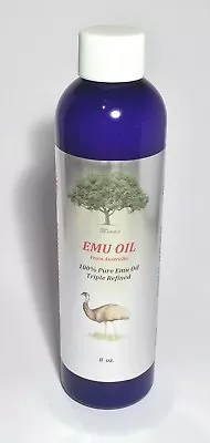 TRIPLE REFINED EMU OIL 8 Oz AUSTRALIAN ORGANIC PURE FOR SKIN HEALTH Magic EMU • $19.91