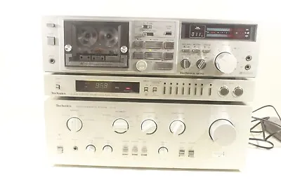 TECHNICS Amplifiercassette Deck Tuner Set. (ref G 444) • $523.43