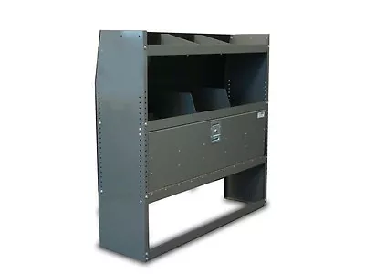 Van Shelving Storage Unit With Door Kit For Full Size Ford GMC Chevy  - New! • $479.95