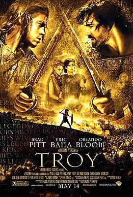 [DISC ONLY] Troy DVD (2005) Brad Pitt Petersen (DIR) Cert 15 • £1.59