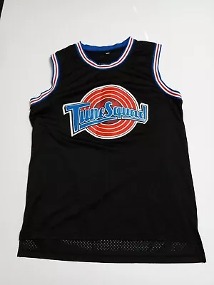 Michael Jordan SPACE JAM Tune Squad Black Stitched #23 Jersey Adult Medium • $19