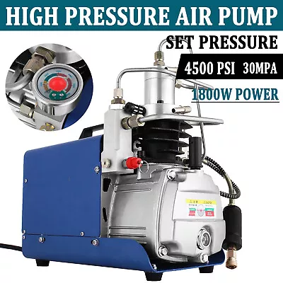 YONG HENG AutoShut High Pressure Air Compressor Pump 30Mpa 110V Electric PCP  • $253.50