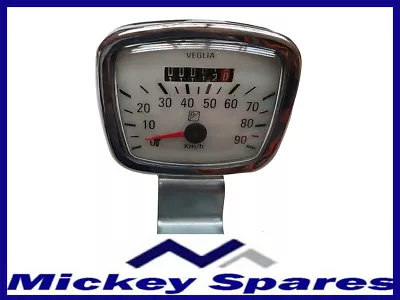 Vespa 0-90km White Speedometer Vnb Vna New Speedo • $17.10