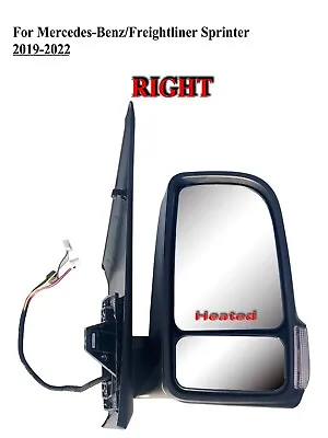 Passenger Right Side Door Mirror For Mercedes/Freightliner Sprinter2019-2022 • $108.99