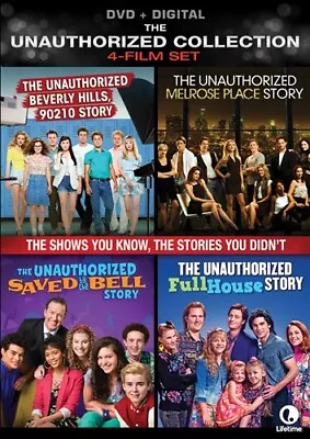 UNAUTHORIZED COLLECTION 4 FILM SET DVD 90210 Melrose Place Saved Bell Full House • $14.29