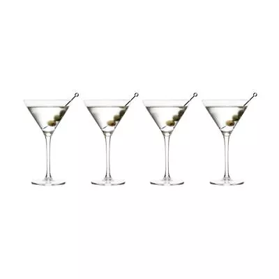 Royal Leerdam - Cocktail Martini 260ml Glasses Set Of 4 (Made In The Netherlands • $14.95