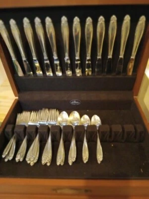 $125 • Buy International Silver Prelude Place Settings 12 Available