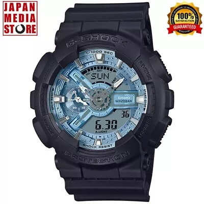 CASIO G-SHOCK GA-110CD-1A2JF Blue Metallic Color Dial Limited Chrono Men Watch • $127.61