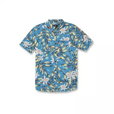 Volcom Men's Tropical Hideout Short Sleeve Button Down Shirt • $33.99