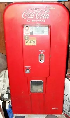 Coke Coca Cola Vendo 80 V-80 Soda Vending Machine Rare. Working + Free Bonus! • $3000