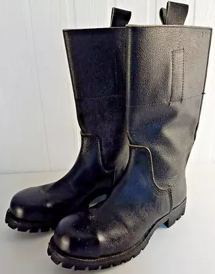 Vintage SHERPA  Black Biker /Combat Boots. Size AU 10. US 11. RARE FIND. • $80