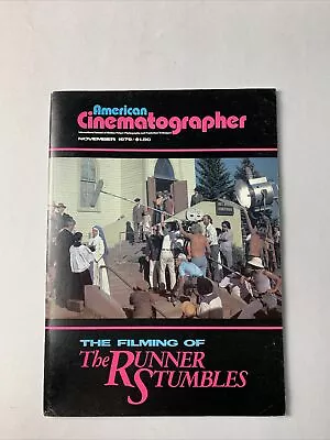 American Cinematographer Magazine November 1979 ~ The Runner Stumbles • $37.75