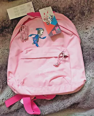 RARE BNWT Genuine Official London 2012 Olympics Small Pink Backpack Wenlock Logo • £12.99