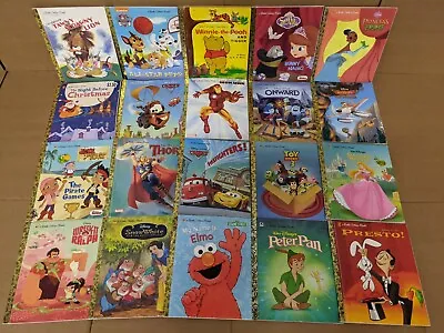 Lot Of 10 A Little Golden Vintage Walt Disney Classic Kids Books MIX UNSORTED • $19.95