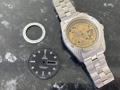 £597.55 • Buy Vintage Gents Titus Calypsomatic Ref. 8895 1970s Dive Watch For Parts Or Repair