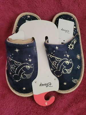 £7.99 • Buy BNWT Disney Mickey Mouse Blue Slippers Size 3-4