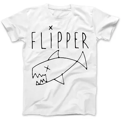 Flipper As Worn By Kurt Cobain T-Shirt 100% Cotton Daniel Johnston Grunge • $18.46