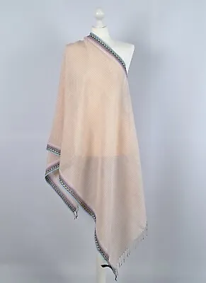 EPICE Stripe Linen/cotton/silk Scarf. Made In India. • $50