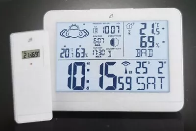 £35 • Buy AURIOL Radio Controlled Weather Station (White)