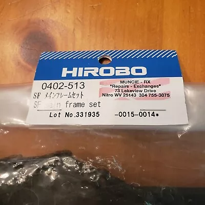 HIROBO  Shuttle  Radio Control Helicopter SF Main Frame Set # 0402-513 • $49.95