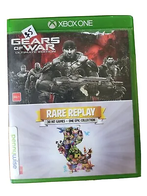 Gears Of War Ultimate Edition & Rare Replay Xbox One • $10.70