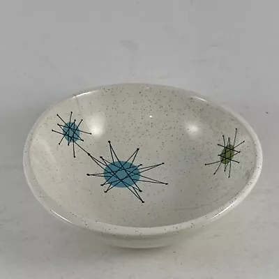 Vintage Franciscan Atomic Starburst Small Berry Dessert Bowl ~Cracked~ • $16.95