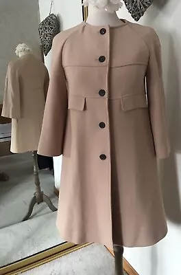 £29 • Buy Zara Camel Swing Coat XS Never Worn