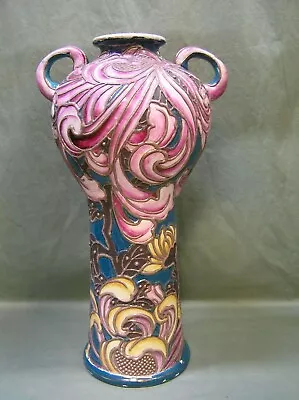 $279 • Buy Vintage Zanesville Stoneware Co / Art Pottery With 2 Handles Vase 19  Tall