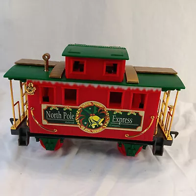 Eztec North Pole Express Xmas Train Engine Scientific Toy G Gauge Caboose • $29.95