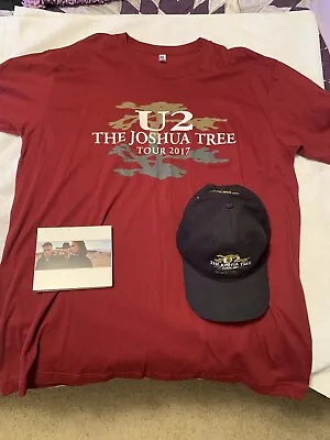 U2 - The Joshua Tree Fan Pack. T-shirt 2XL Hat & Deluxe Edition (2CD 2017). • $25