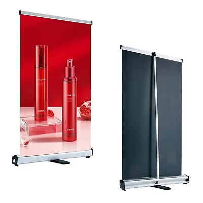 Retractable Banner Stand 24 X40  Roll Up Banner Stand Advertising Display Stand • $48.99
