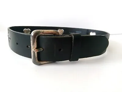 £24 • Buy Vintage Next Women`s Belt Black Leather Size -M 69-71cm Width-1.5inch
