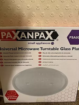 Microwave Turntable Glass Plate Dish 315mm 3 Lug For Kenwood K25MSS11 K25MMS14 • £0.99