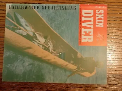 1955 May Skin Diver Magazine Vintage Scuba • $43