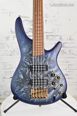 Ibanez SR305EDX 5 String Electric Bass Guitar Cosmic Blue Frozen Matte • $479.99