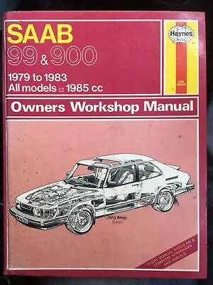Saab 99 And 900 Haynes Workshop Manual 1979-1983 • $6.15