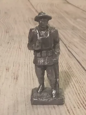 Vintage Handcrafted Military Soldier Figurine Made In USA • $8.99