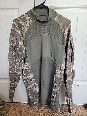 Massif Army Combat Shirt ACS Acu Digital Flame Resistant FR  Medium New Tag • $25