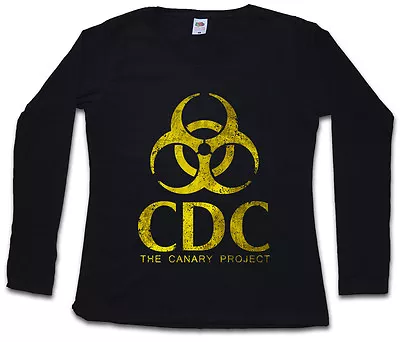 THE CANARY PROJECT WOMEN LONG SLEEVE T-SHIRT CDC Logo Vampire The Strain • $27.49