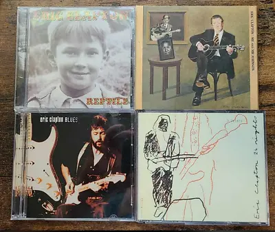 ERIC CLAPTON 6 CD LOT CLASSIC ROCK Reptile Blues 24 Nights Me And Mr. Johnson • $18