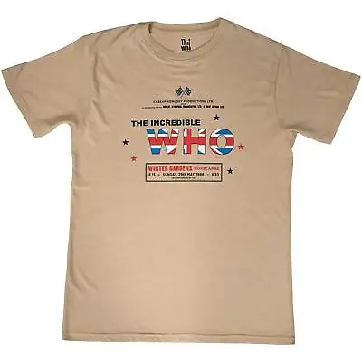 The Who The Incredible Official Tee T-Shirt Mens Unisex • £17.13