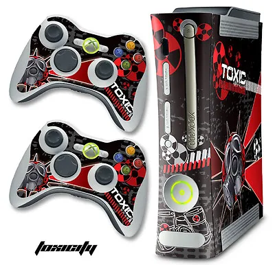 $8.95 • Buy Skin Decal Wrap For Xbox 360 Original Gaming Console & Controller Xbox360 TOX R