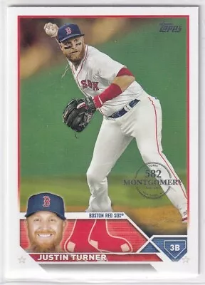 2023 Topps Baseball Montgomery Club Parallel Boston Red Sox Team Set • $4.99