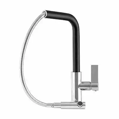 £59.99 • Buy Black Granite Kitchen Sink Mixer Tap Faucet Pull Out Single Lever Brass 