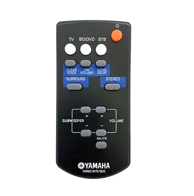 New FSR60 WY57800 Remote For Yamaha Sound Bar WY57800 YAS101 YAS101BL WY578001 • $7.86